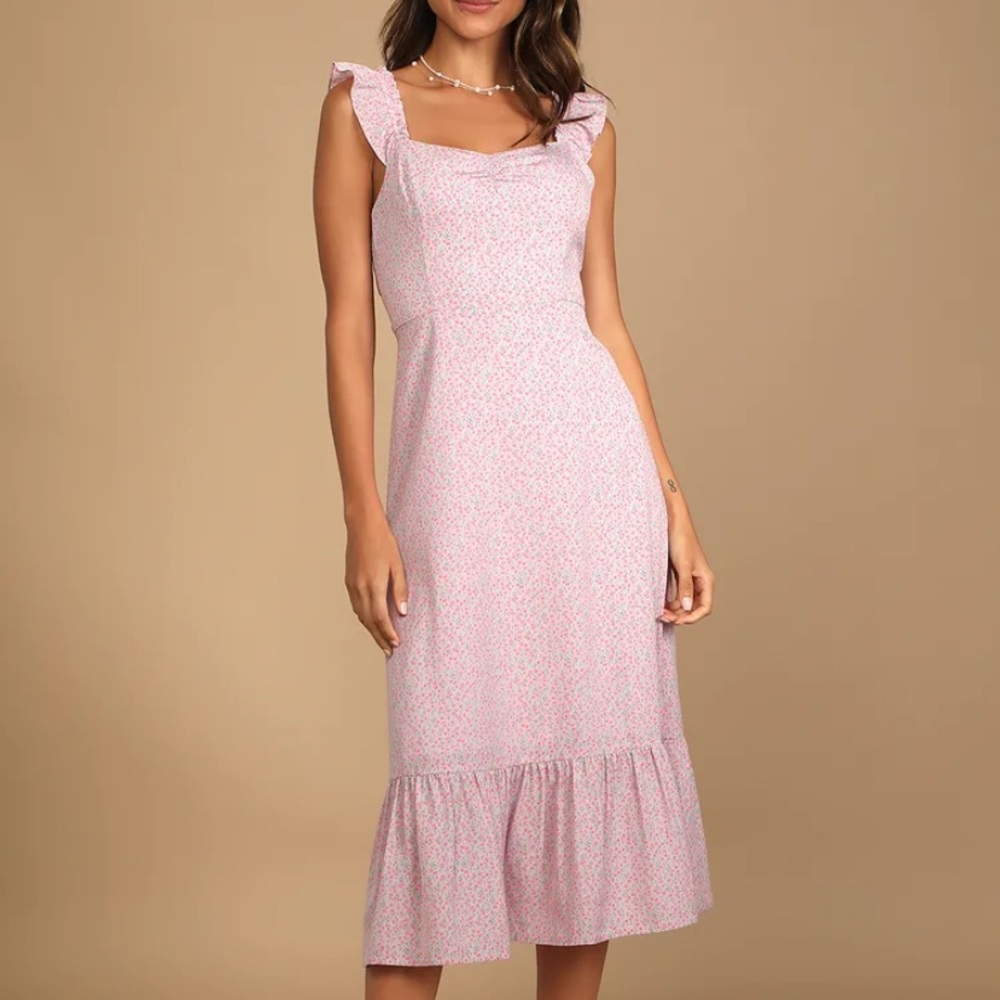 Lulu’s x Lush midi dress